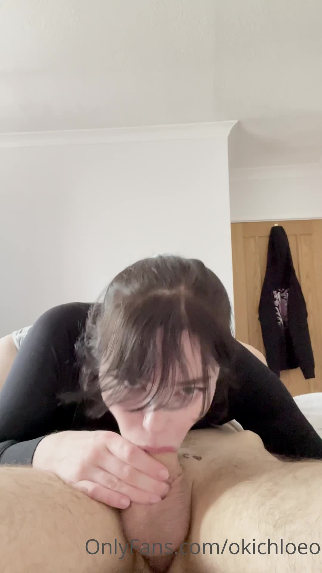 OkiChloe passionate blowjob big dick