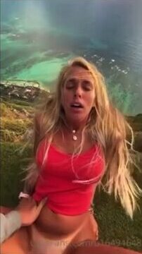 BeachBaby69 f.ucking it on the top of Moaning Extreme Orgasm [PORN.SCENES]