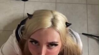 Sunny Ray -Blowjob with big cock / orgasm [new video]