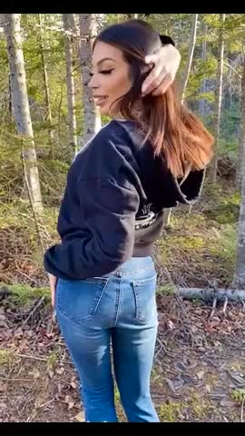 Myla Del Rey Onlyfans leak sextape – Forest Hard fuck / cumshot in mouth