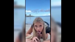 Scarlettkissesxo onlyfans leak sextape – Sex at the beach