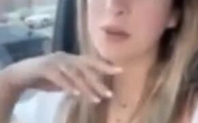 Reemarie onlyfans leak – Show Pussy Fucking with a Dildo in the car