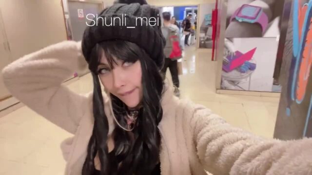 Shunli mei onlyfans leaked – Pussy Slip at public