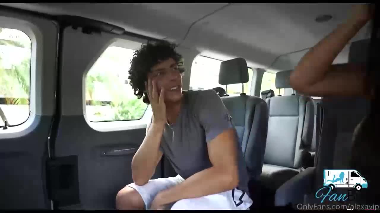 thefanbus onlyfans leak sextape – Threesome on bus p1