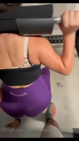 taliyaandgustavo onlyfans leaked – Gets fucked at the GYM