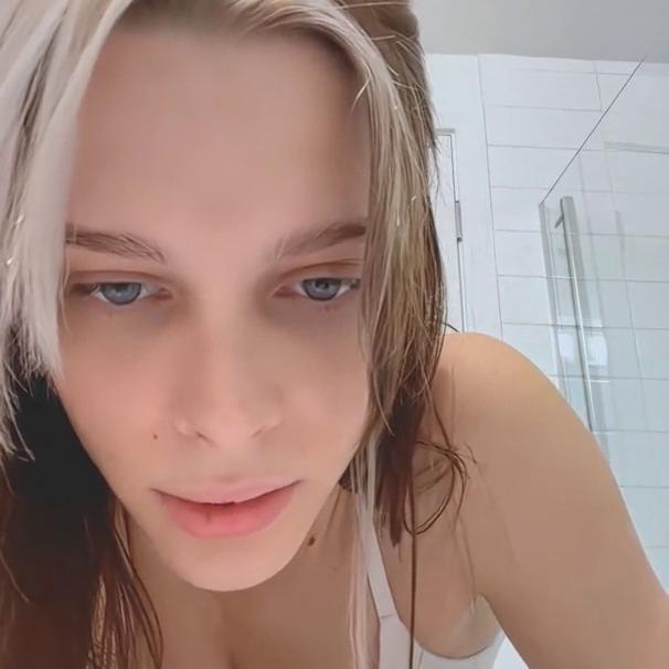 Ashley Matheson Topless Bathroom JOI Video Leaked