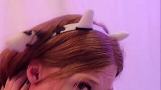 Ginger ASMR Nude Cow Girl Dildo Riding Video Leaked