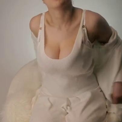 Tessa Fowler Nude White Suit Lingerie Tease Video Leaked