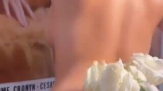 Demi Rose Topless White Thong Video Leaked