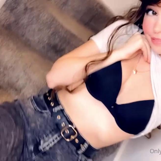 Belle Delphine Topless Selfie Photos & Leaked OnlyFans Video