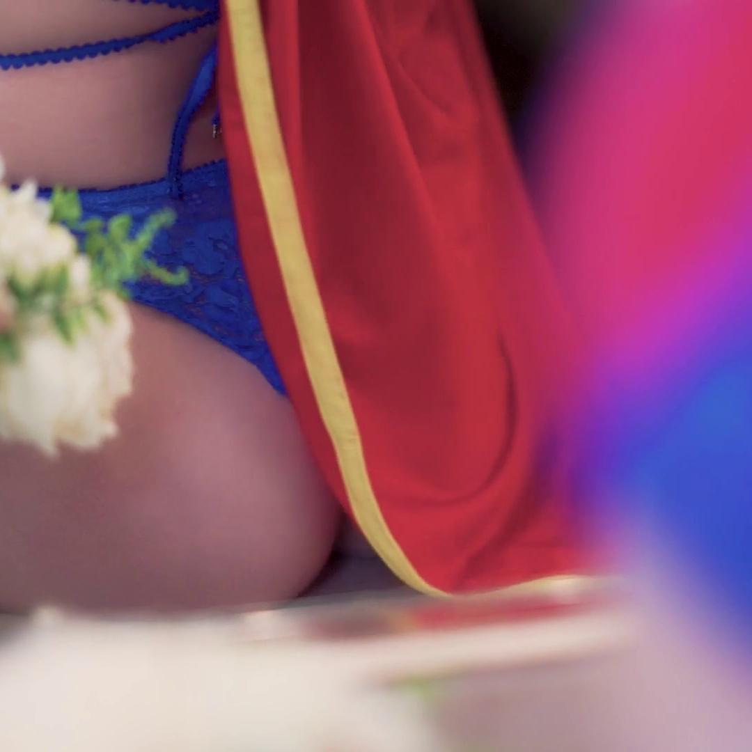 Angie Griffin Supergirl Sexy Lingerie