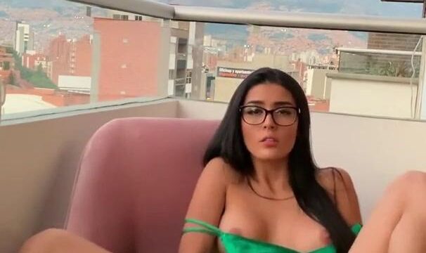 Hanna Miller Masturbation in Balcony Video Leaked