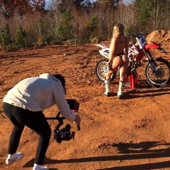 Bailey Stewart Nude Black Bikini Teasing Video Leaked