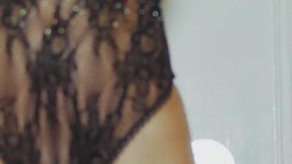 Yanet Garcia Nude See Through Black Lingerie Video Leaked