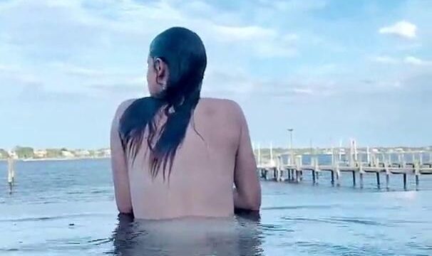 Amanda Cerny Nude Swimming Video Leaked