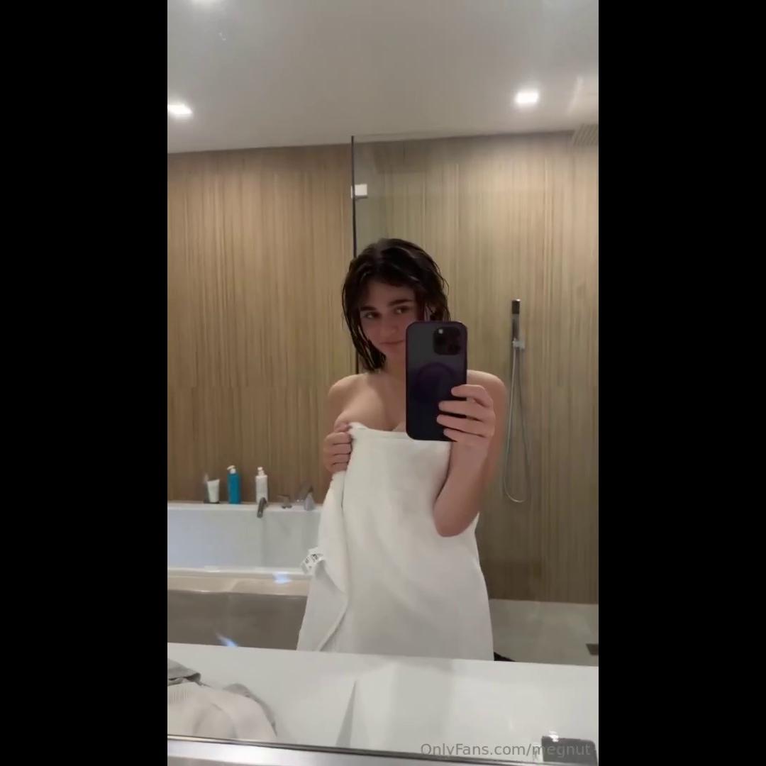Megnutt02 After Shower Tease Video Leaked