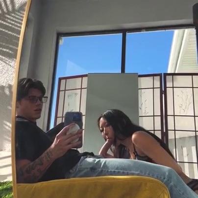 Aeries Steele Mirror Blowjob Video Leaked