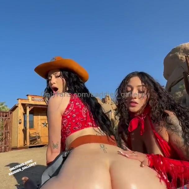Auhneesh Nicole Teen Cowgirls Riding Cock Threesome Video Leaked