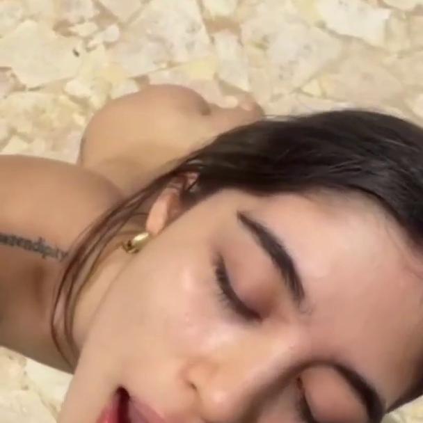 Maria Giraldo Outdoor Jacuzzi Sextape Facial Video Leaked