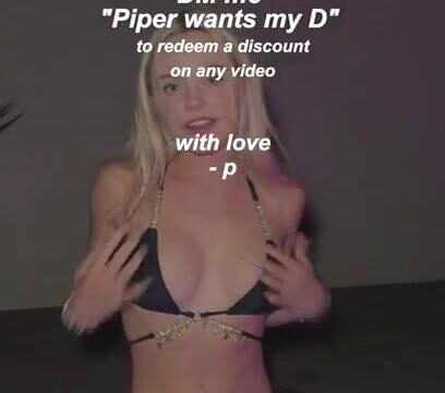 Piper Presley Nude Poolside Sex Tape Facial Video Leaked