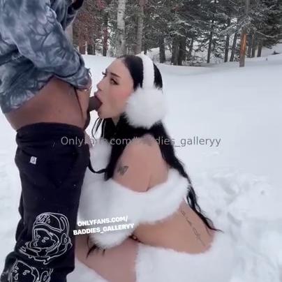 Auhneesh Nicole Snow Outdoor Sex Onlyfans Video Leaked